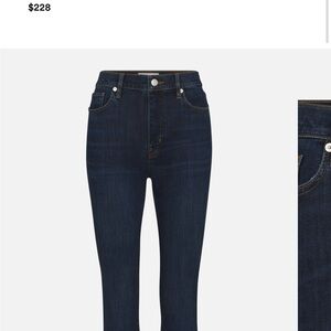 New with tags! Frame Denim Dark Blue Ankle Jeans